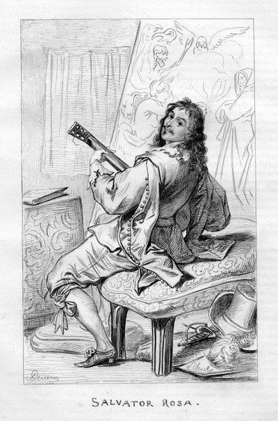 Engraved Portrait by «L. Chaillot» d Devéria